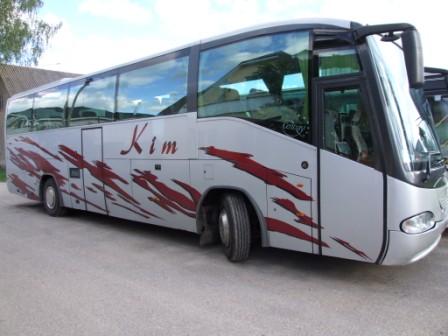 Coach with 35, 40, 45, 49, 50, 55 seats