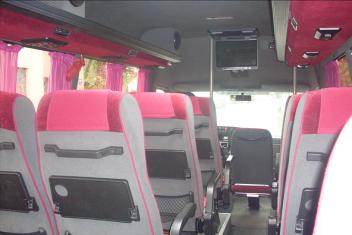 Minicoaches with 9, 15, 17, 20 seats
